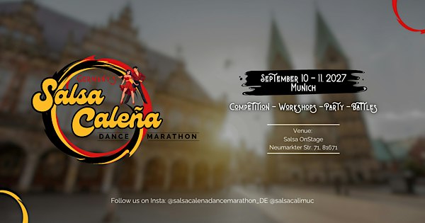 Germany's Salsa Caleña Dance Marathon 2027