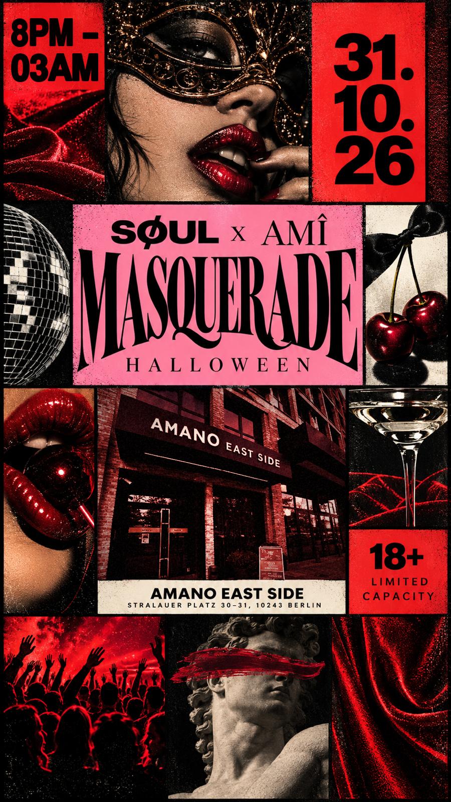 SØUL x AMÎ MASQUERADE