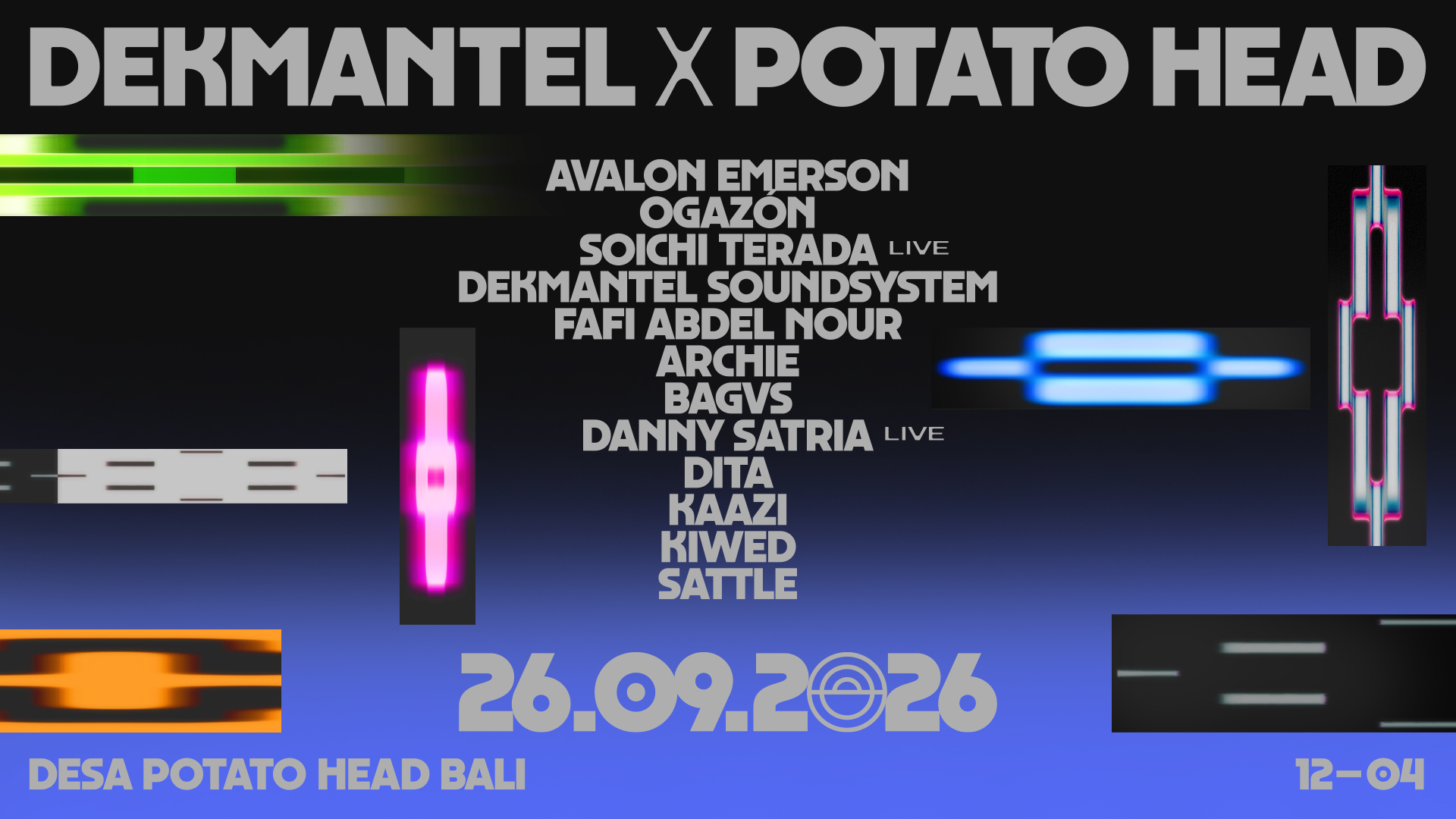 Dekmantel x Potato Head