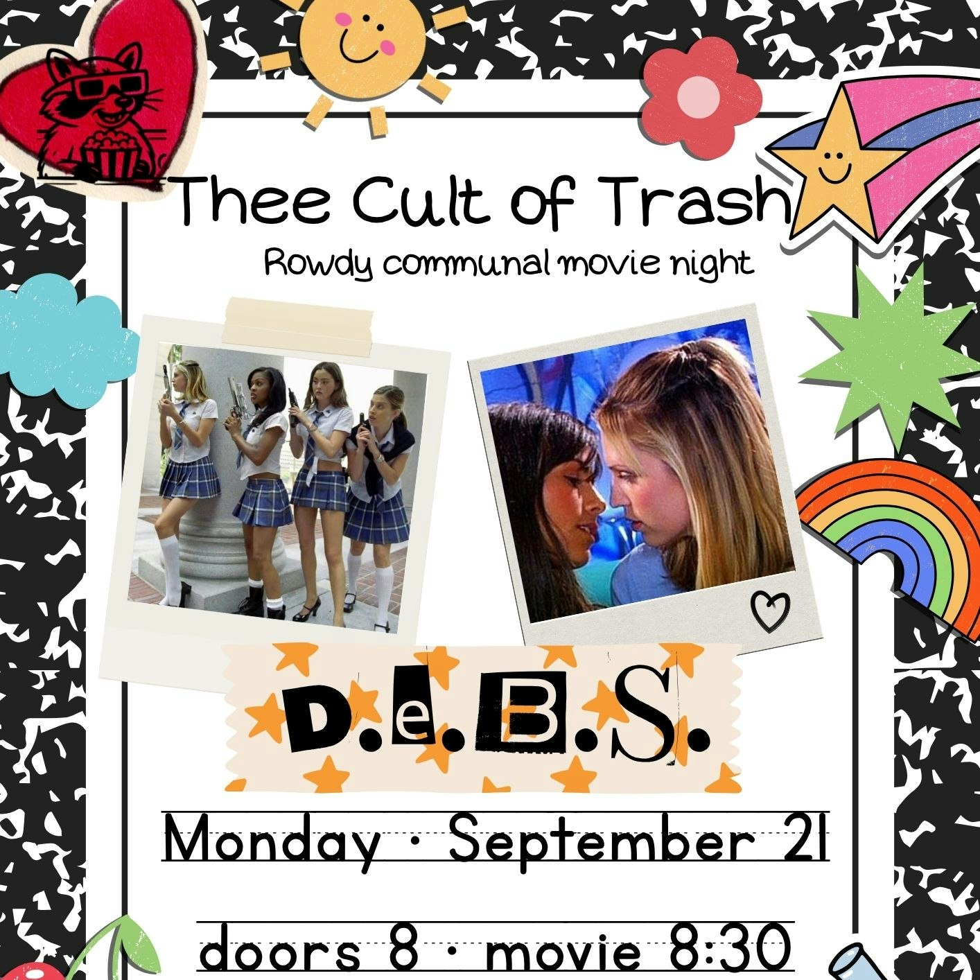 Thee Cult of Trash presents: Bad Movie Night- D.E.B.S.