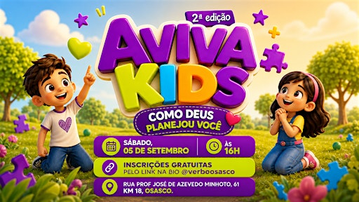Aviva Kids | 2ª Edição - Como Deus Planejou Você
