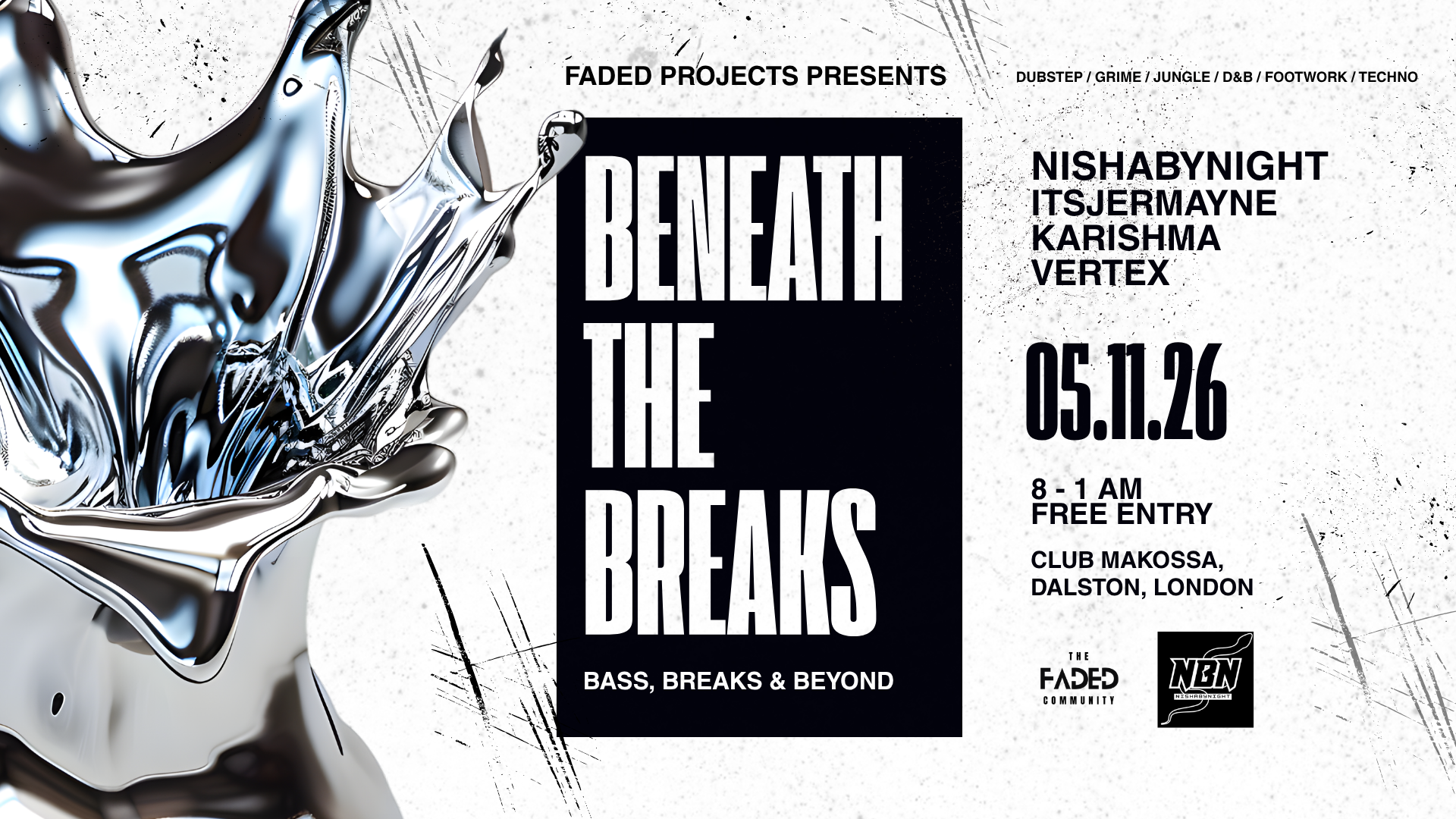 FADED PRESENTS PROJECT: BENEATH THE BREAKS