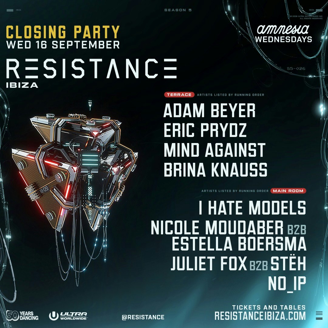 RESISTANCE Ibiza Closing Party