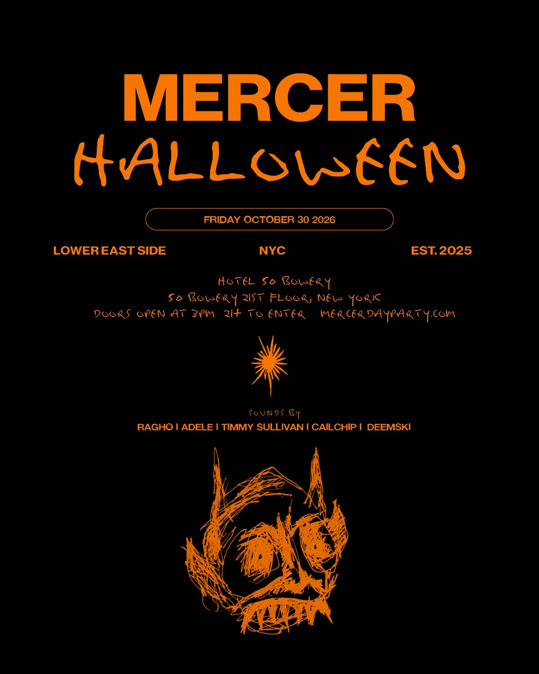 mercer halloween friday october 30