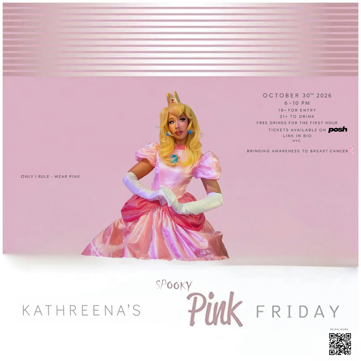 Kathreena's Spooky Pink Friday Halloween Party