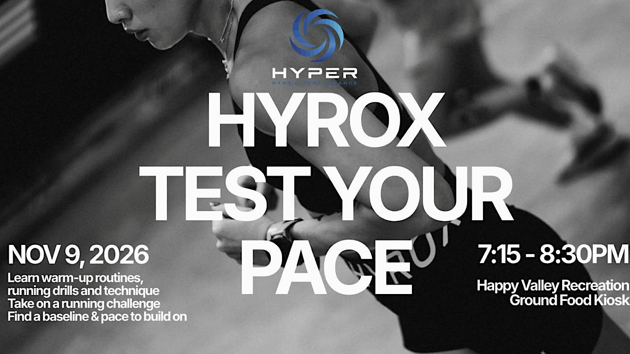 HYROX : TEST YOUR PACE