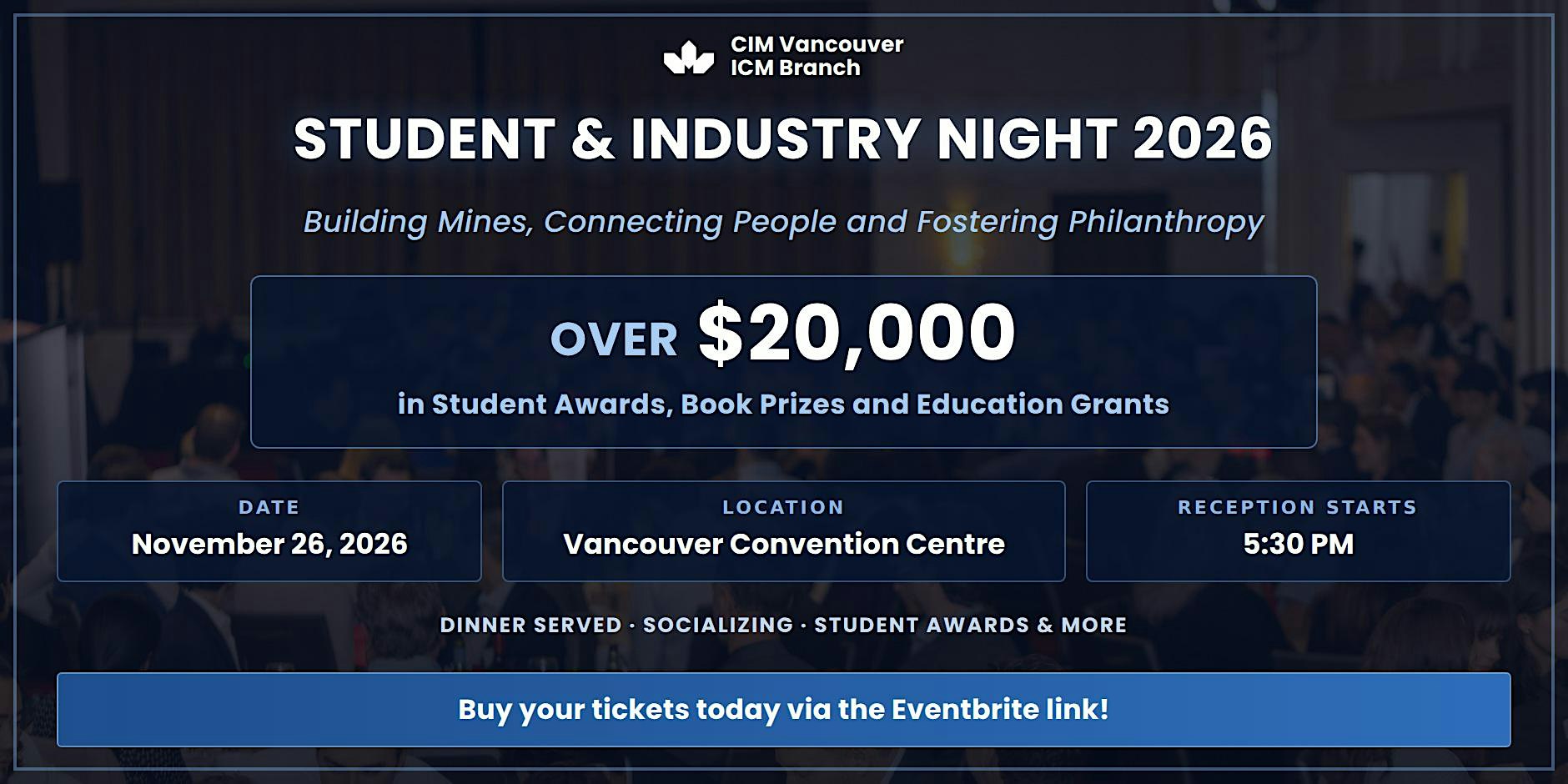 CIM Vancouver Annual Student & Industry Night