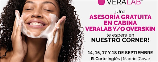 VERALAB DAYS – EL CORTE INGLÉS MADRID (GOYA) 14-15-17-18 de septiembre