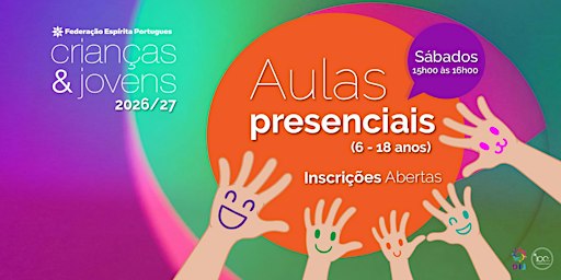 FEP | ESTUDOS PARA CRIANÇAS E JOVENS (6-18 anos) 2026/27