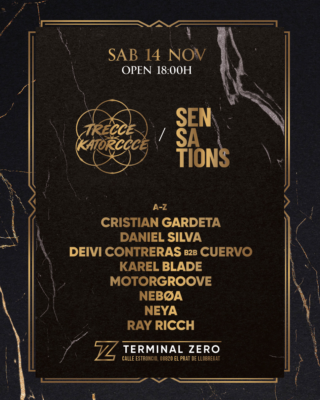 Sensations x Trece Katorccce 