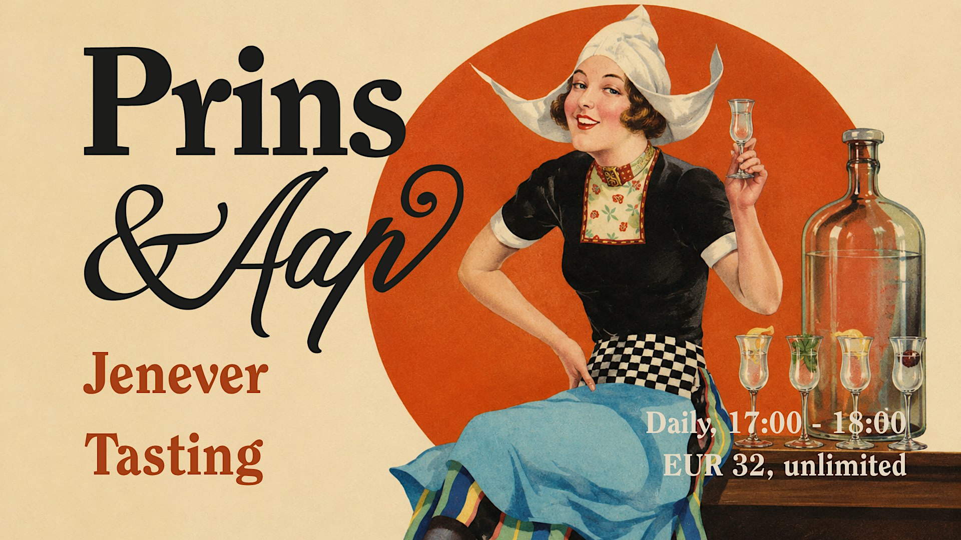 Jenever Hour Experience at Prins & Aap