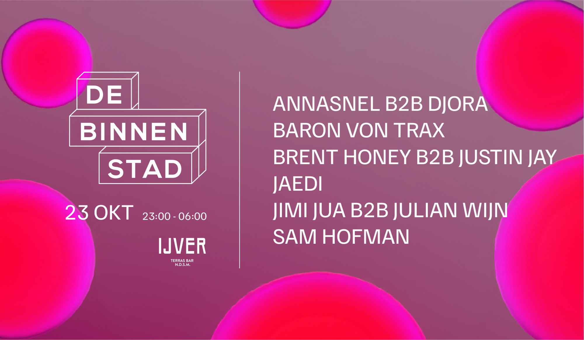 De Binnenstad x Sam Hofman Invites