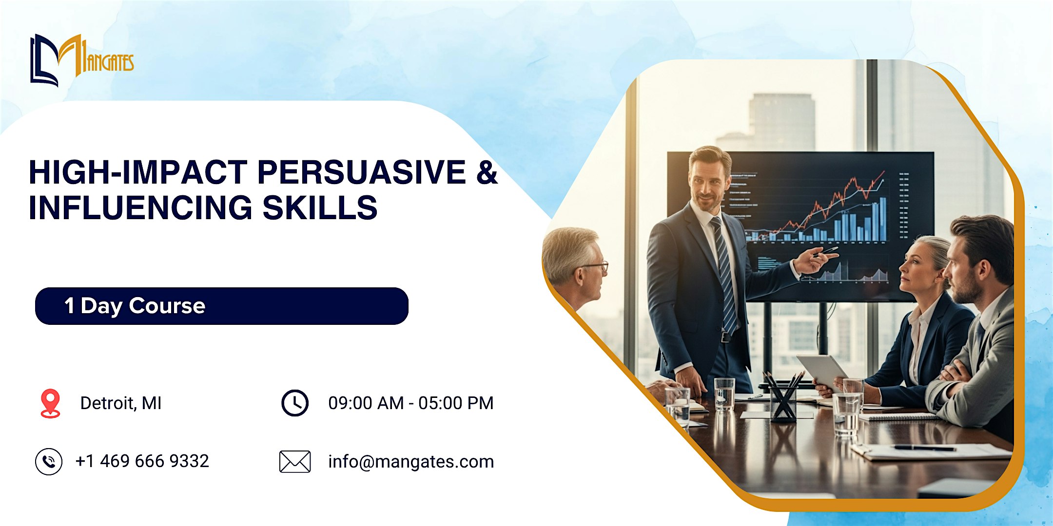 High-Impact Persuasive & Influencing Skills: 1 Day Course | Detroit, MI