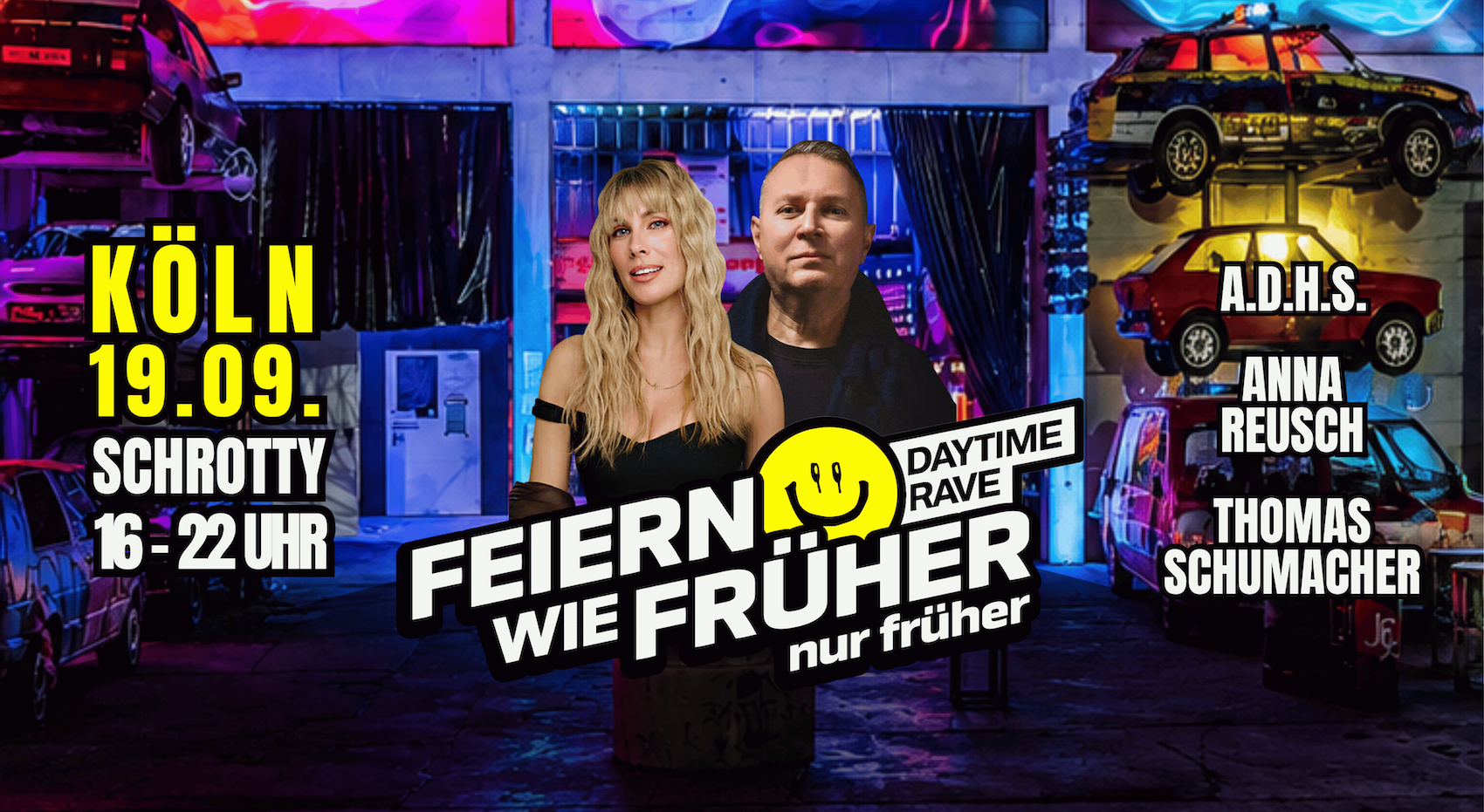 Feiern wie früher, nur früher by Anna Reusch & Thomas Schumacher