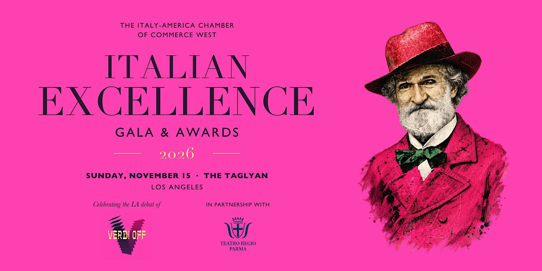 ITALIAN  EXCELLENCE  GALA & AWARDS  2026