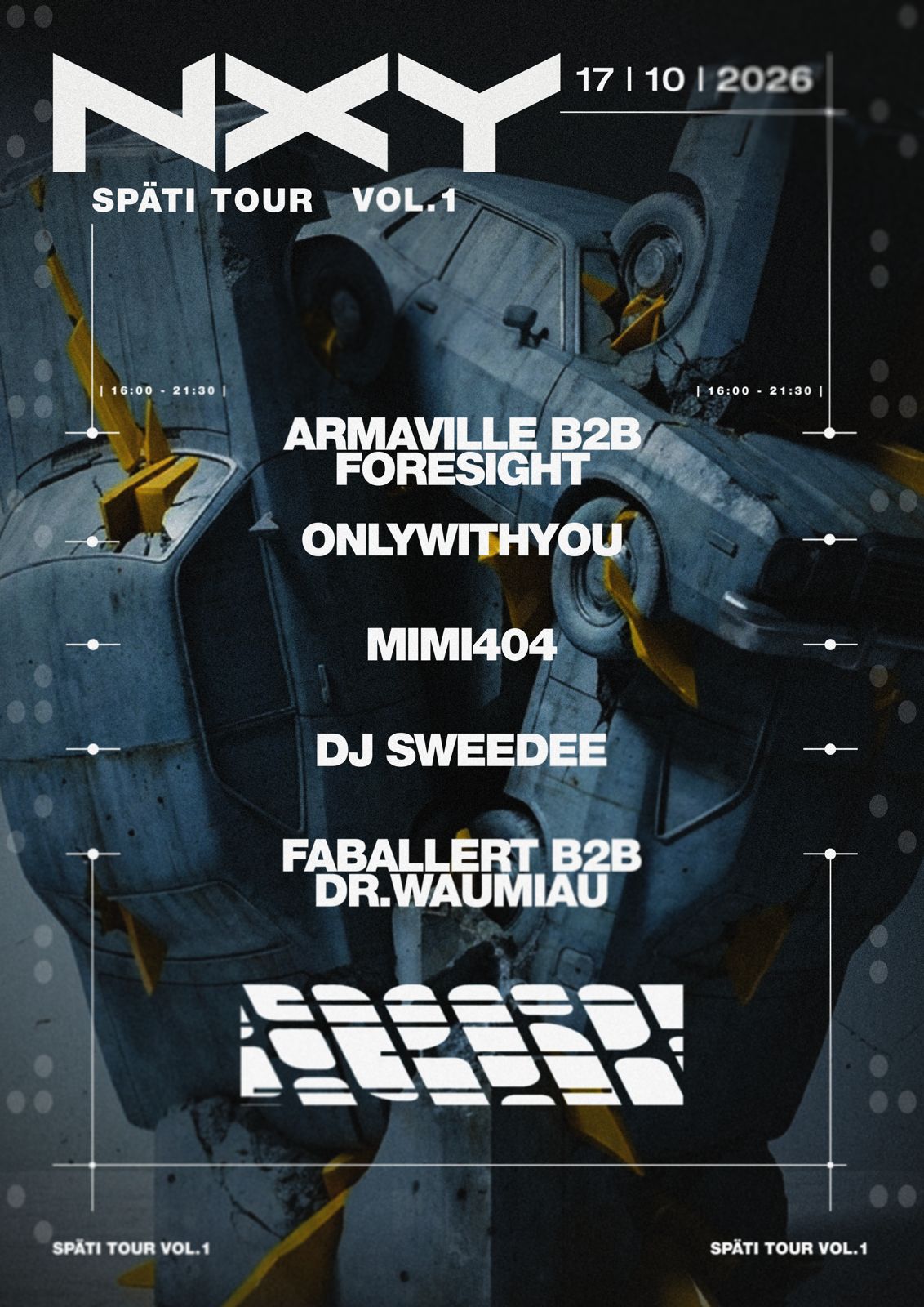 NOXYS Späti Tour VOL. 1 with Späti 4 You - FREE RAVE