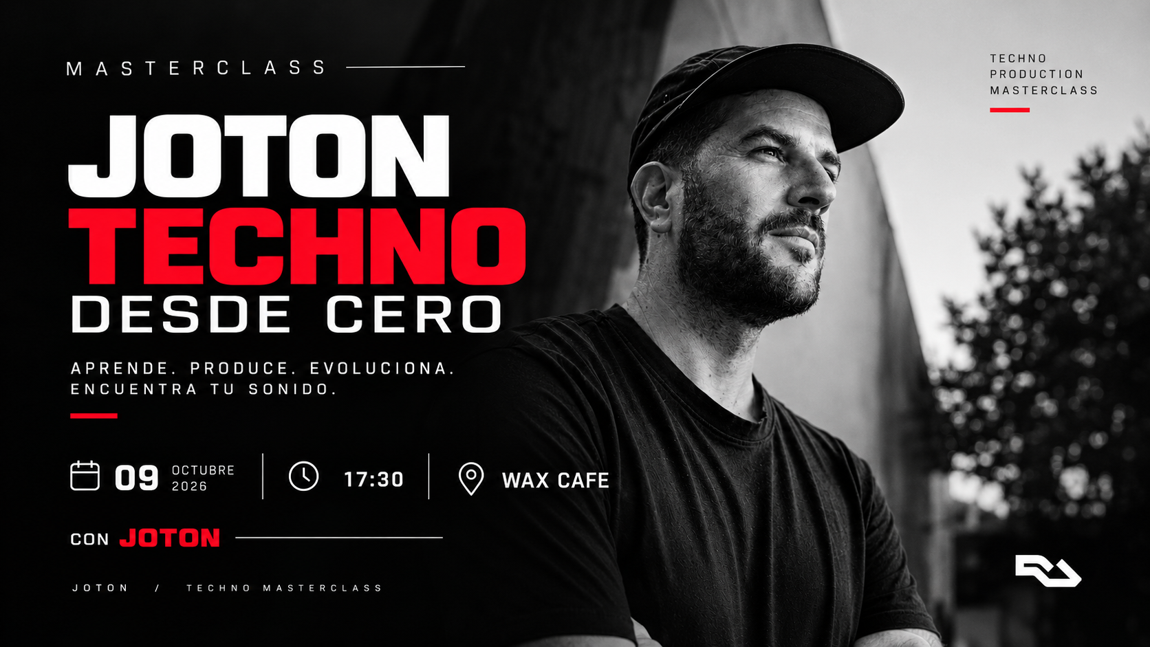 MASTERCLASS: Techno From Zero with Joton