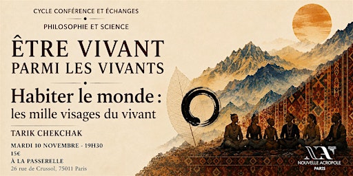 Être vivant parmi les vivants - Habiter le monde