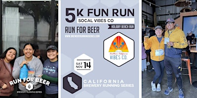 5k Beach Run at SoCal Vibes Co | 2026 CA Brewery Running Series
