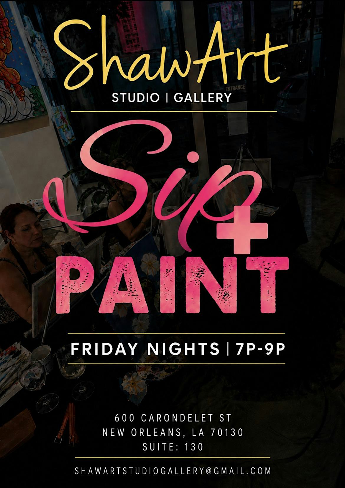 Shaw Art Sip + Paint