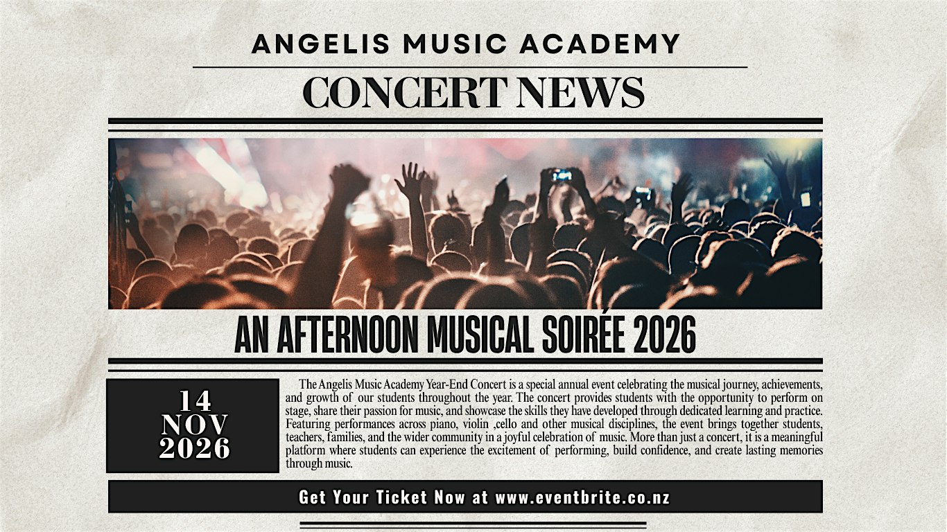 An Afternoon Musical Soirée 2026