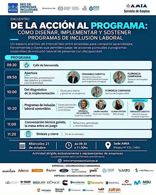 CÓMO DISEÑAR, IMPLEMENTAR Y SOSTENER PROGRAMAS DE INCLUSIÓN LABORAL