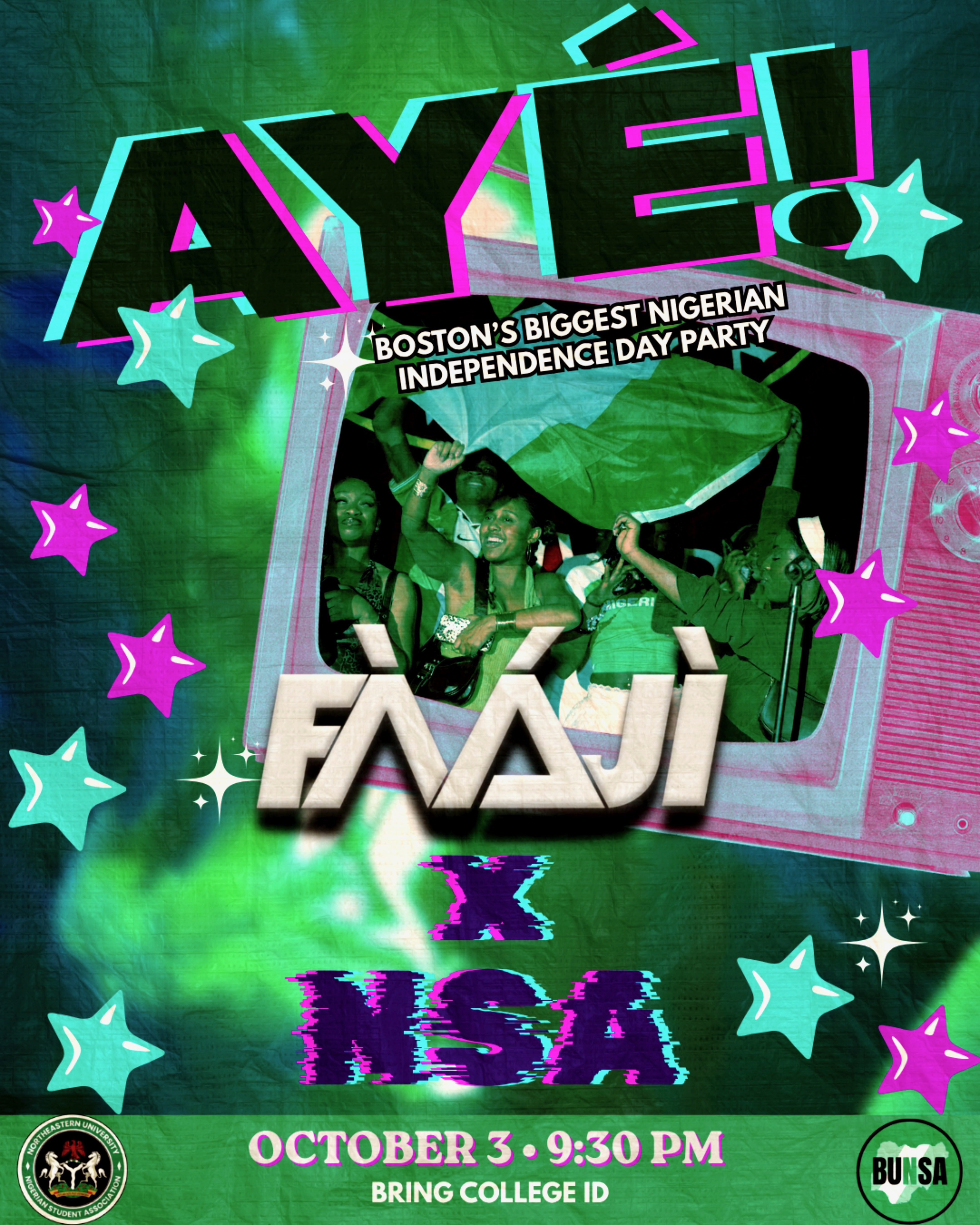 Ayé ft. DJ FAAJI - NSA Nigerian Independence Day Party