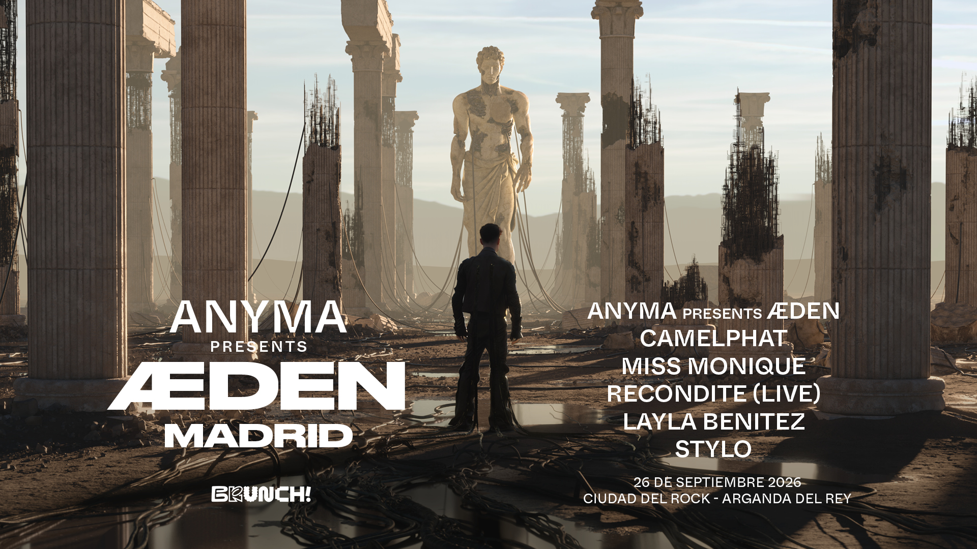 Anyma presents ÆDEN Madrid by Brunch Electronik 26.09