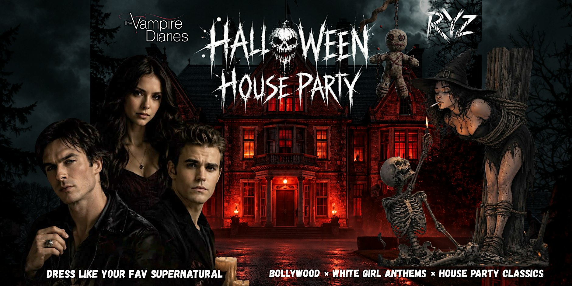 Bollywood Halloween House Party
