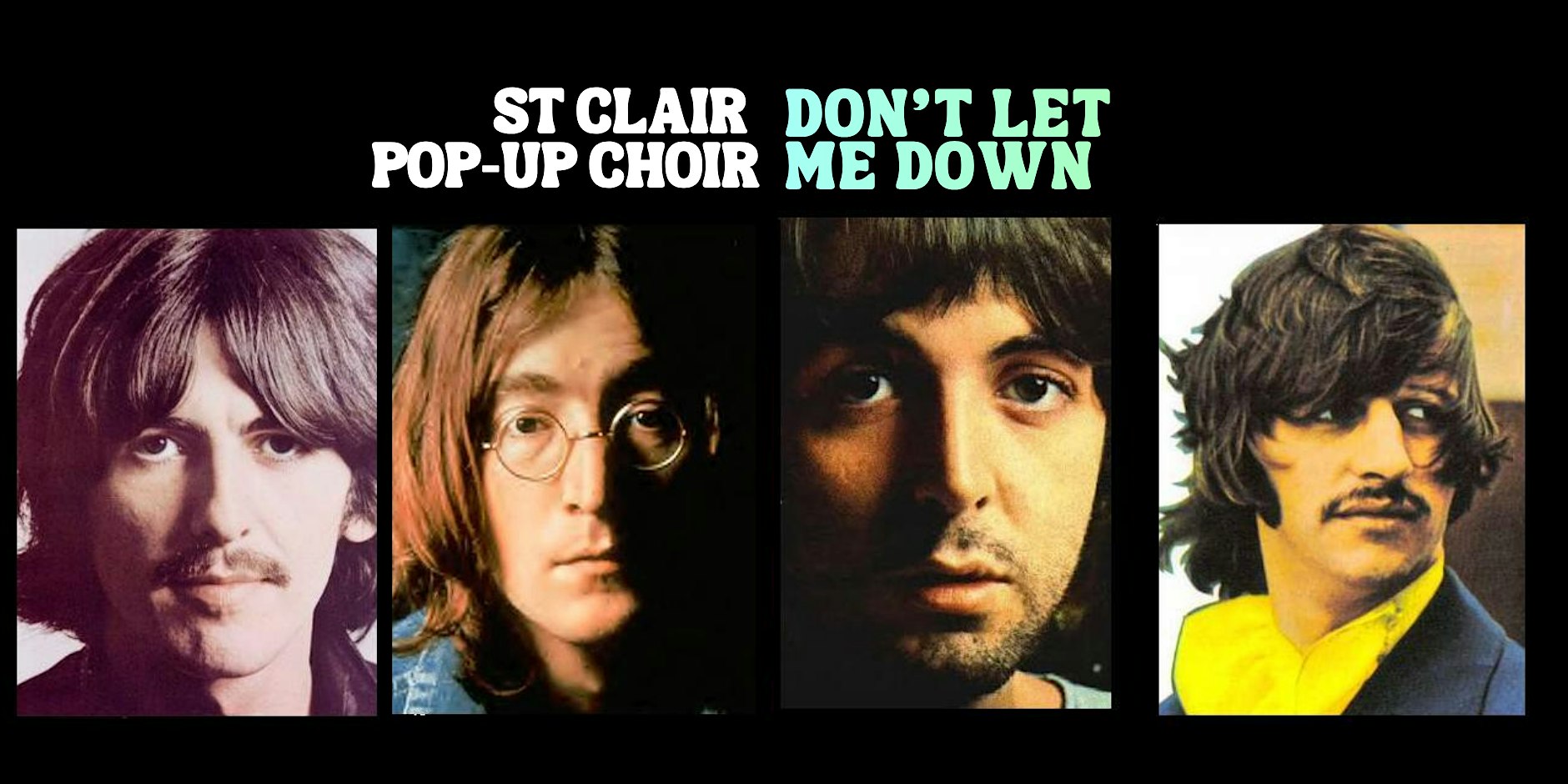 St. Clair Pop-Up Choir sings Don't Let Me Down by the Beatles