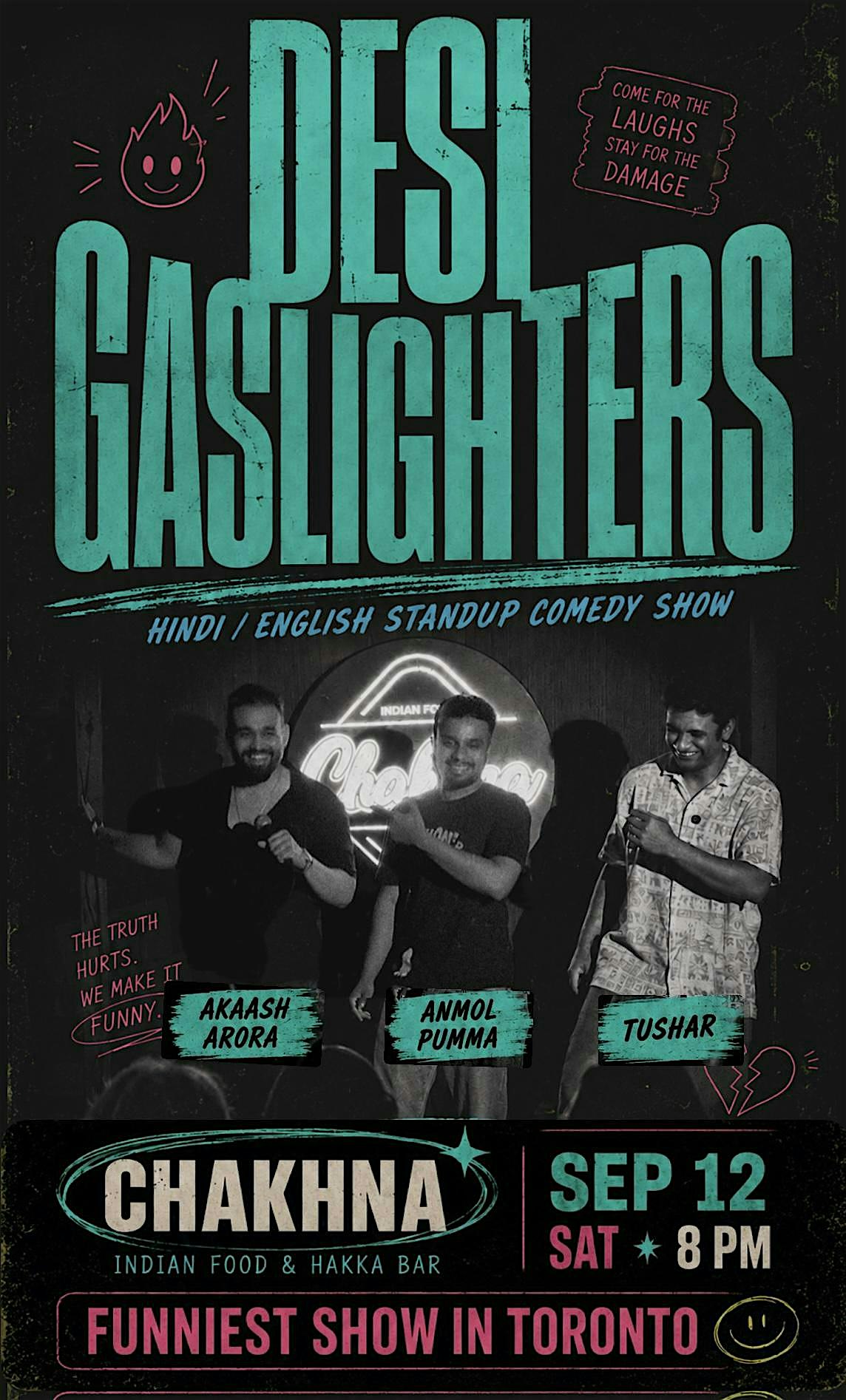 Desi Gaslighters- A Hindi/English Stand Up Comedy Show