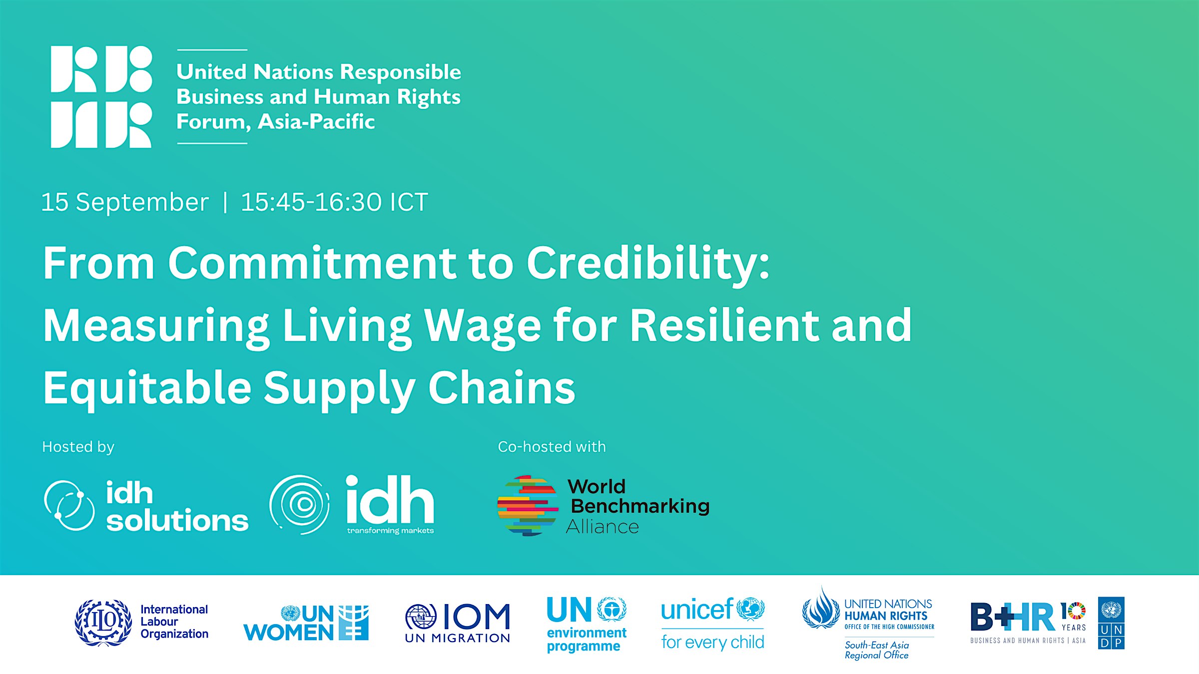 UNRBHR Forum APAC 2026: Measuring Living Wage for Supply Chains