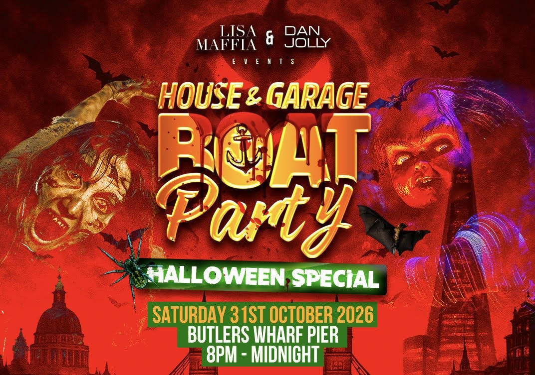 UK Garage Halloween Boat Party