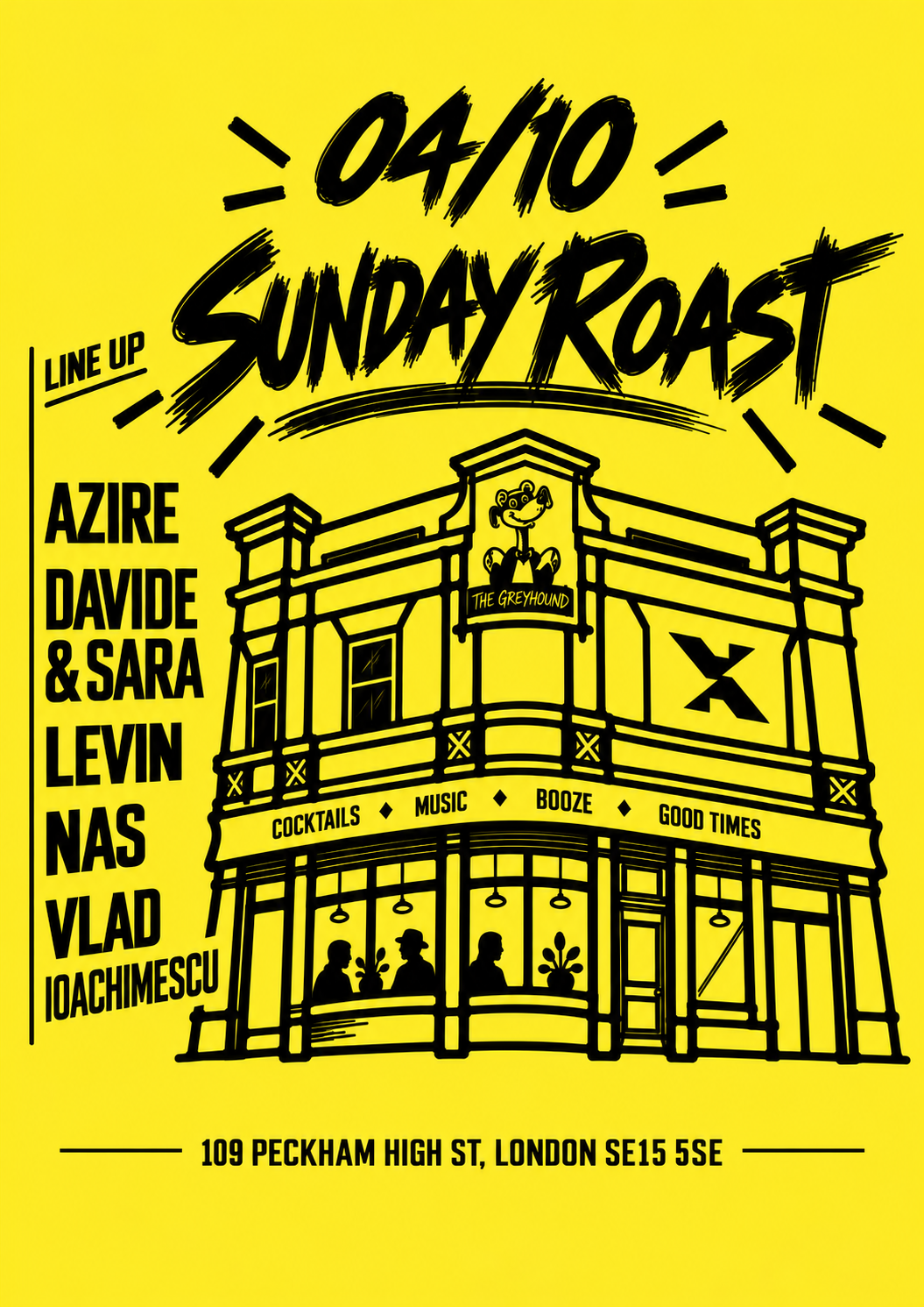 EXTENDED IN THE PUB PRESENT (SUNDAY ROAST)