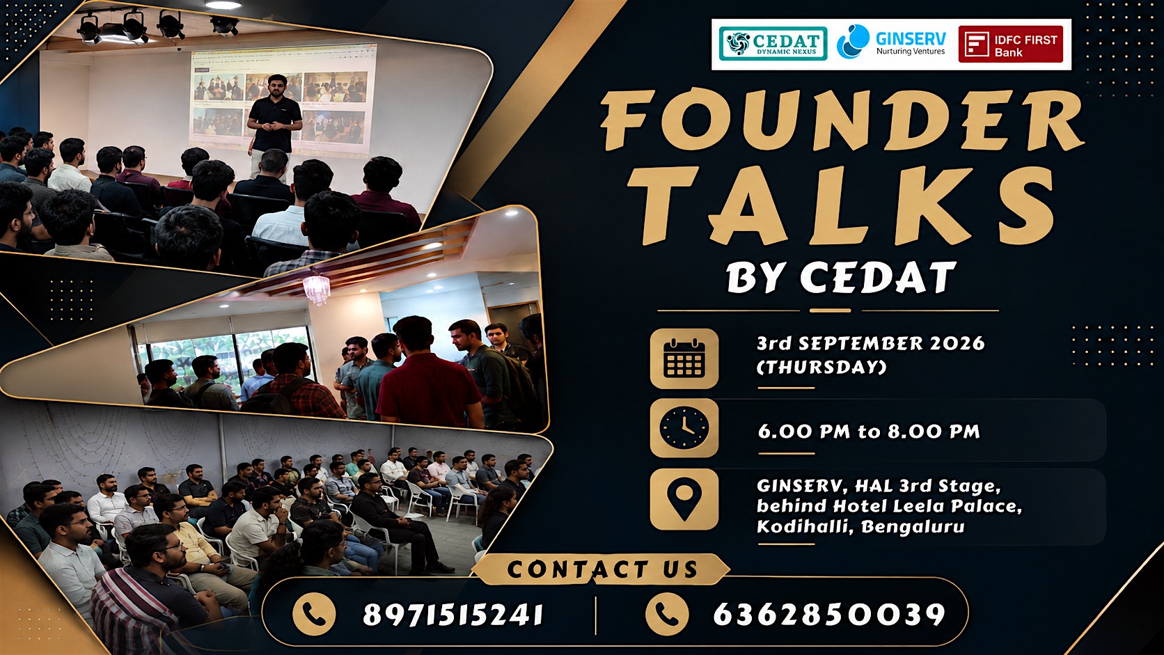 Founder Talks by CEDAT
