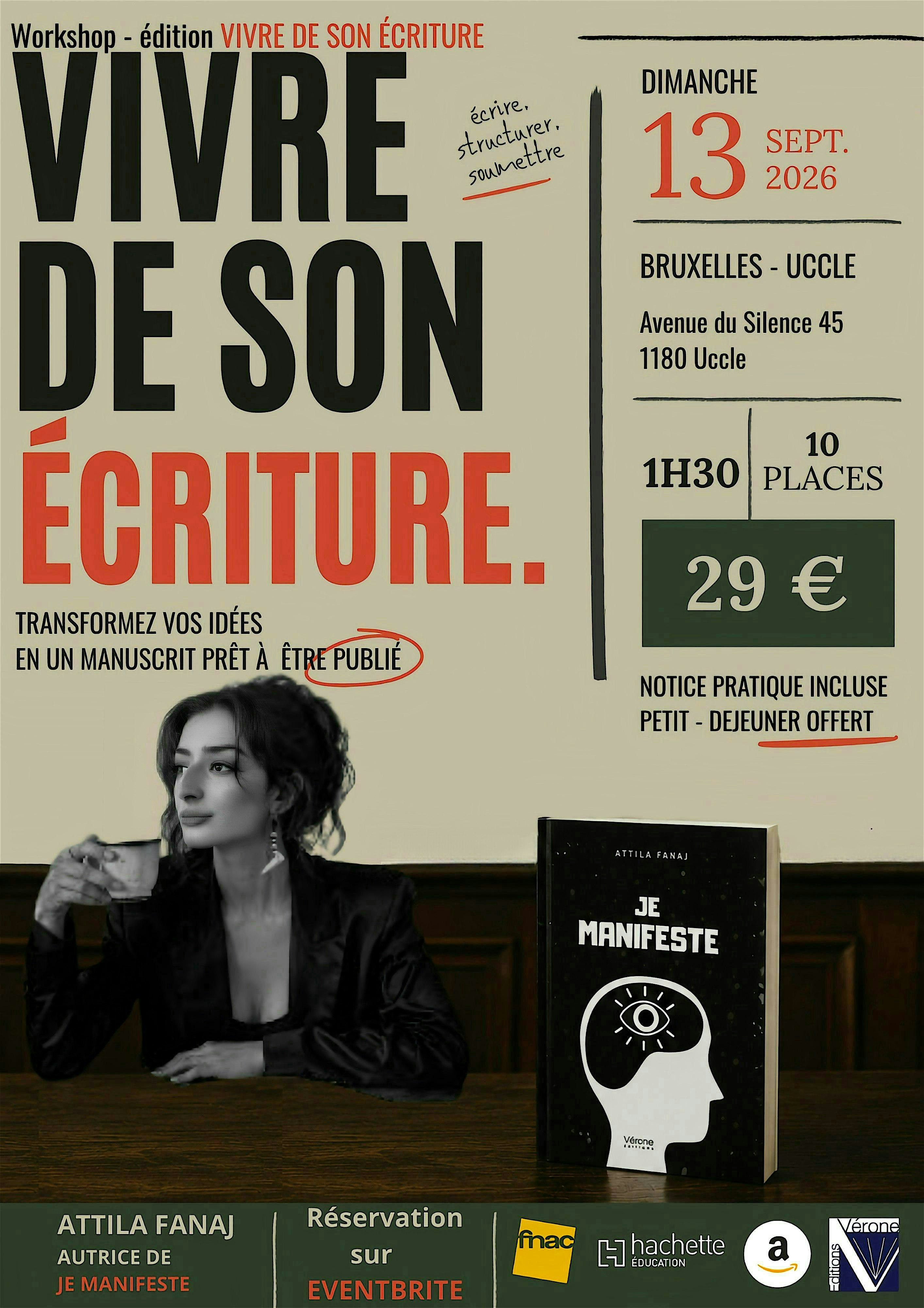 Vivre de son écriture — De l’idée à la soumission aux maisons d’édition