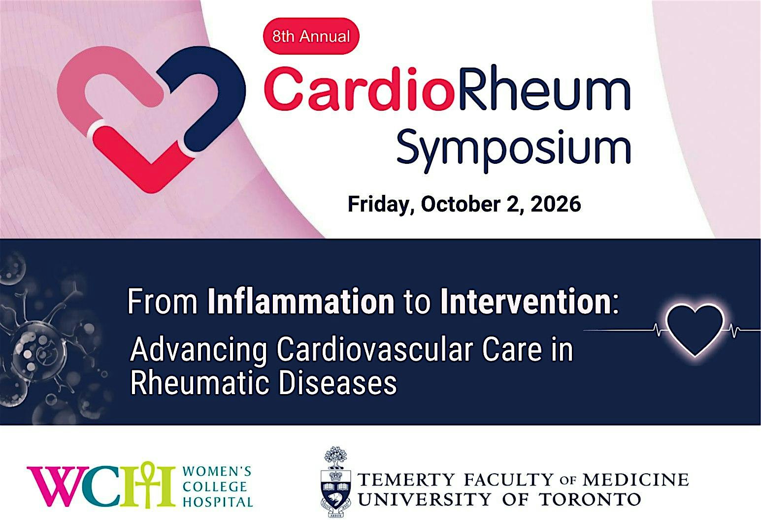 8th University of Toronto Cardio-Rheumatology Symposium (in-person/online)