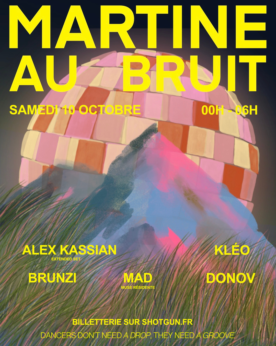 Martine Au Bruit invite Alex Kassian & Kléo