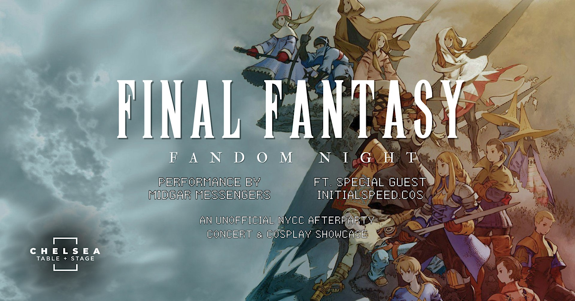 Final Fantasy Fandom Night (NYCC Unofficial Afterparty)