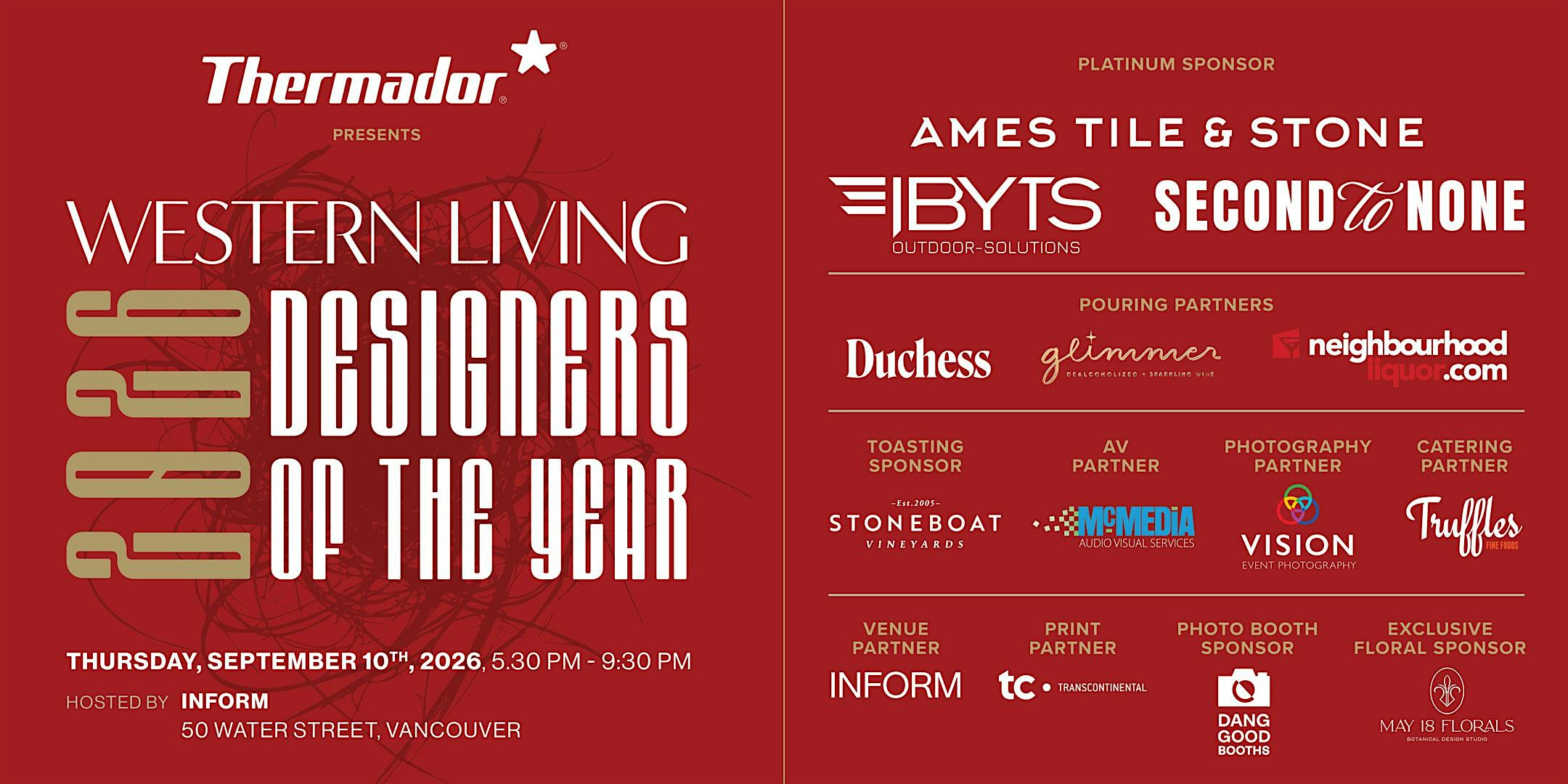 Western Living Designers of the Year Awards 2026