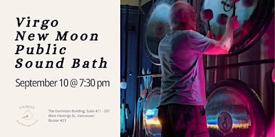 Virgo New Moon Sound Bath