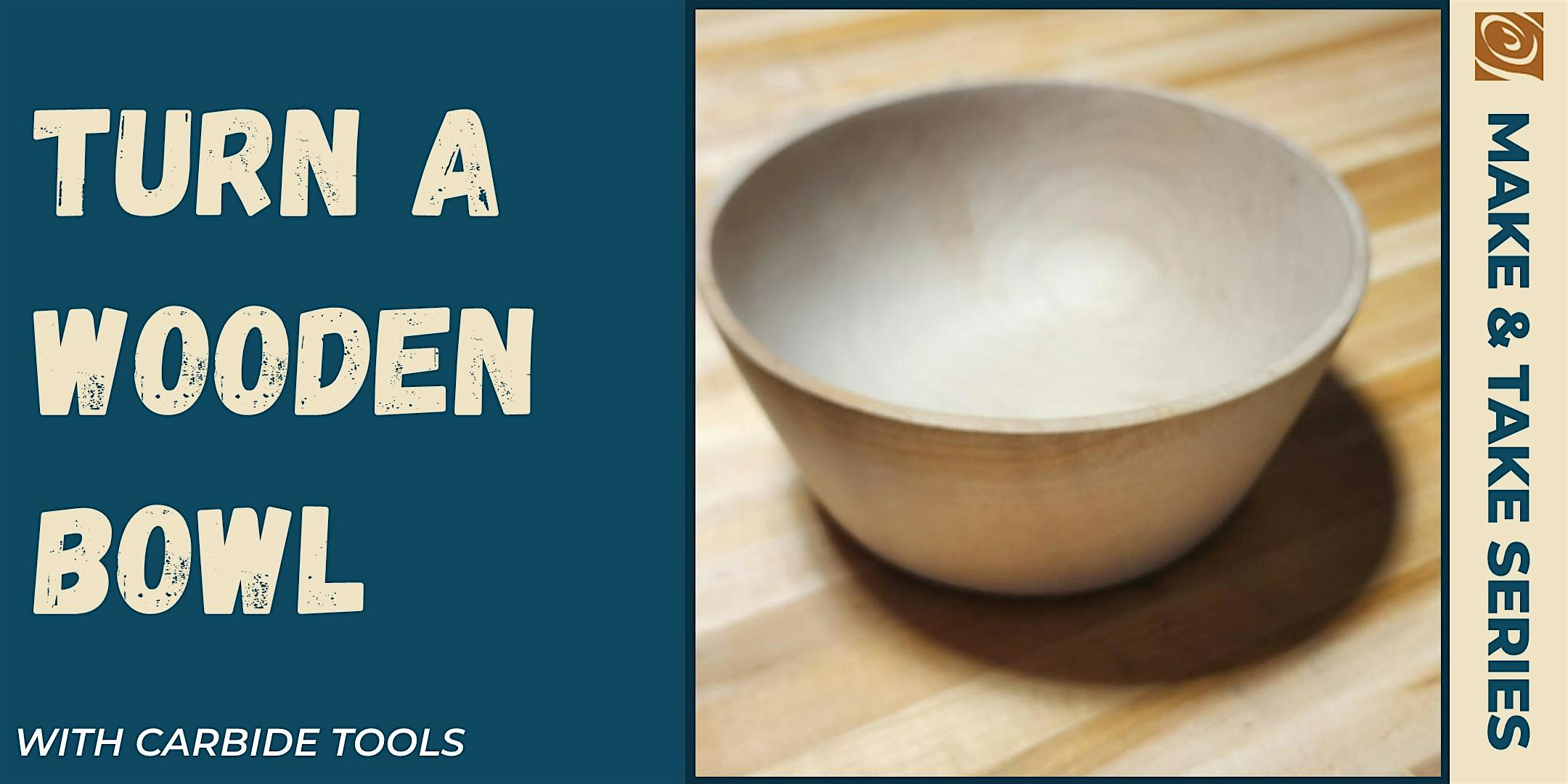 Bowl Turning With Carbide Tools