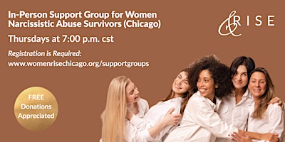 In-Person Support Group for Women Narcissistic Abuse Survivors