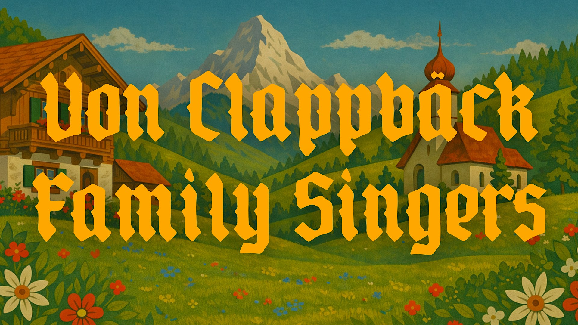 The Von Clappback Family Singers: A Musical Improv Comedy Show!