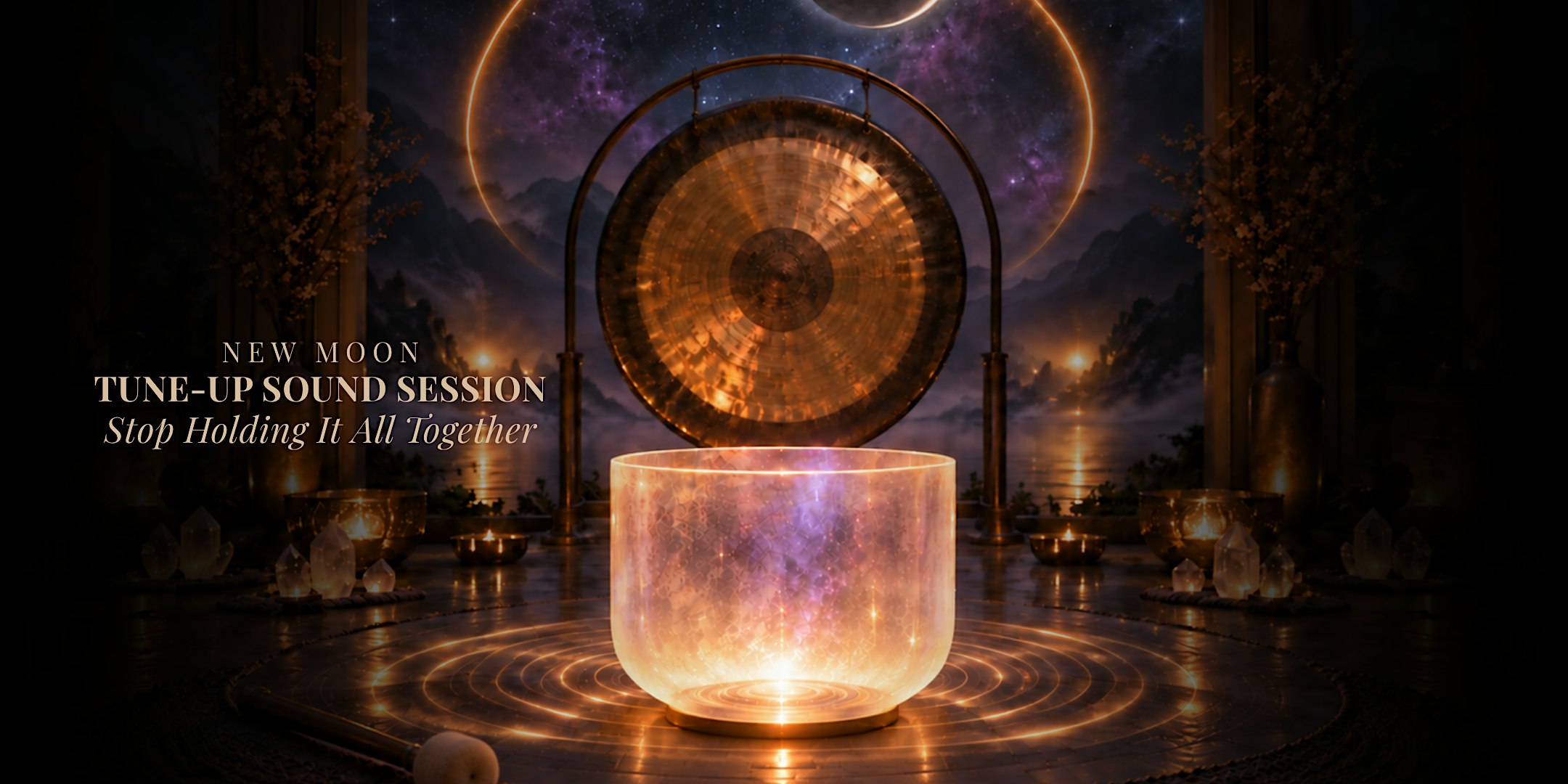 New Moon Tune Up Sound Session: Stop Holding It All Together