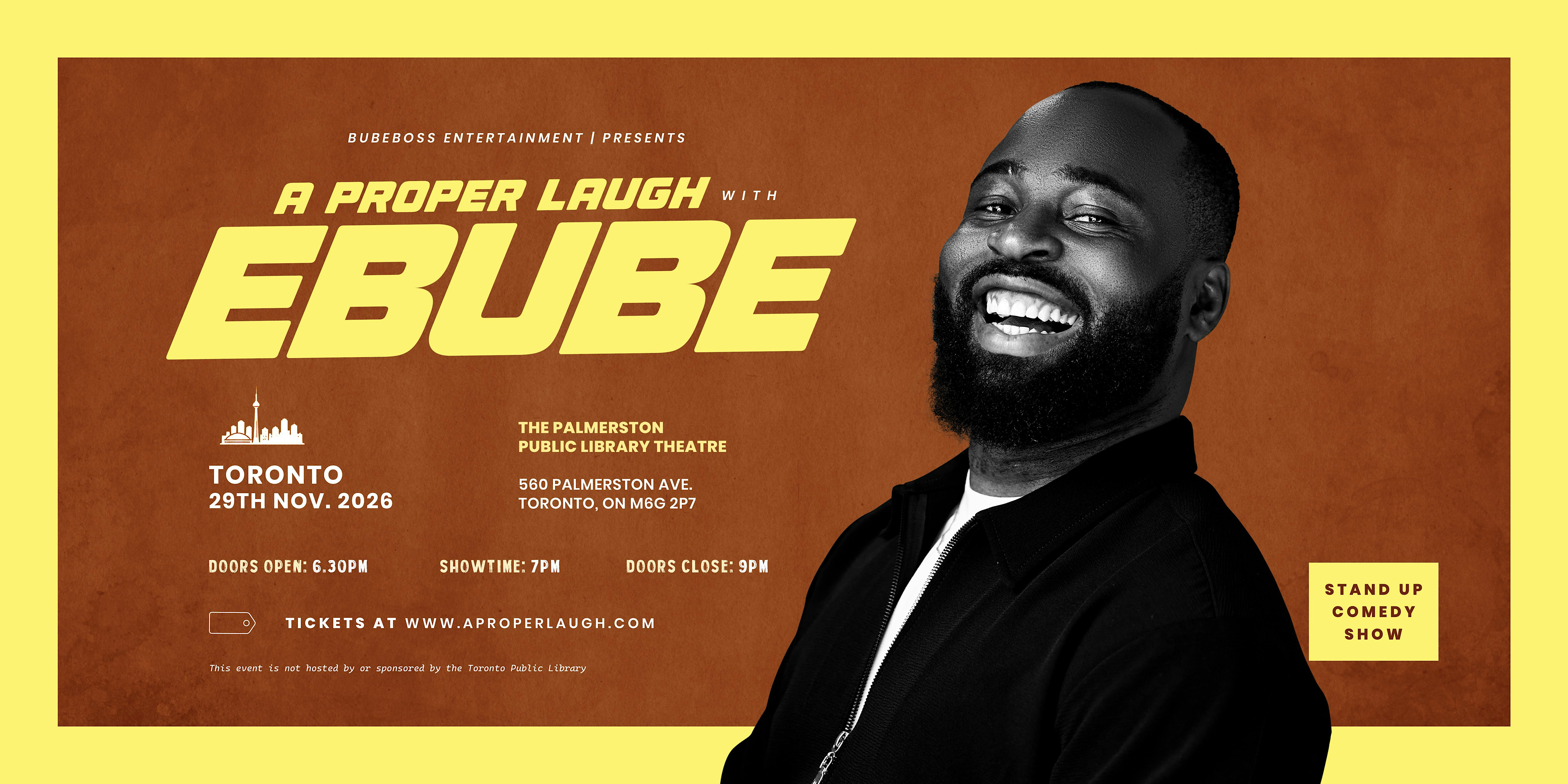 A Proper Laugh With Ebube