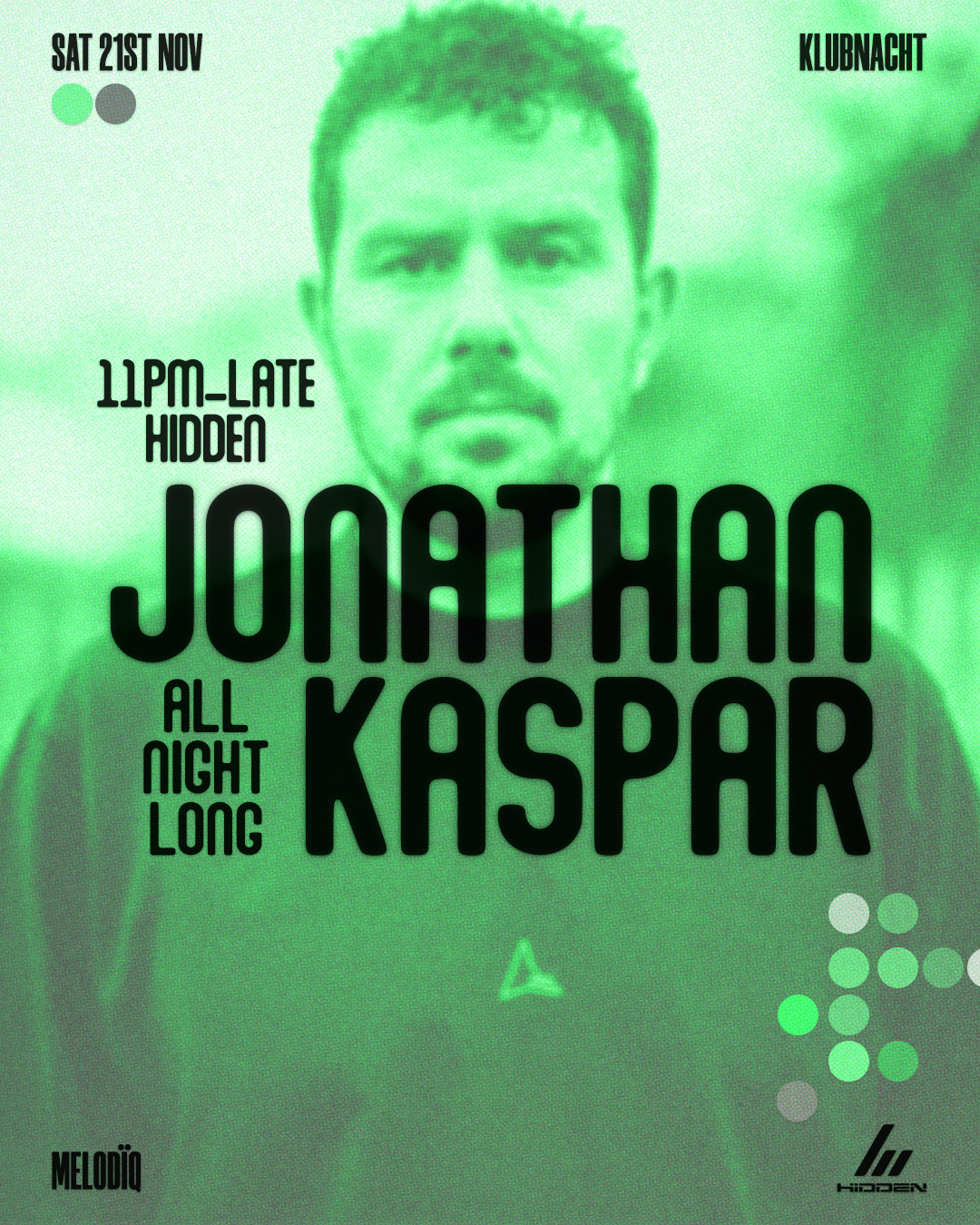 MELODÏQ KLUBNACHT - Jonathan Kaspar : all night long
