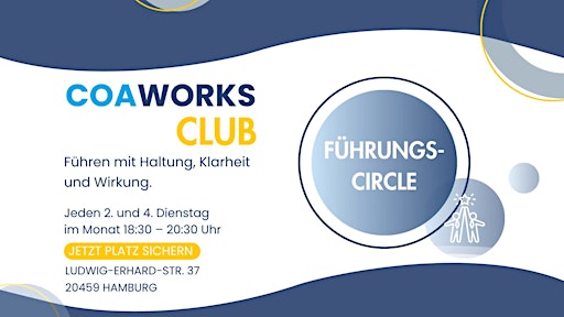 Führungs-Circle – 2x monatlich: Führungstraining, Coaching & Feedback