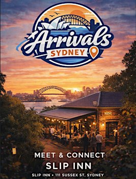 Arrivials Sydney - Sydney Newcomer Night- Meet & Connect