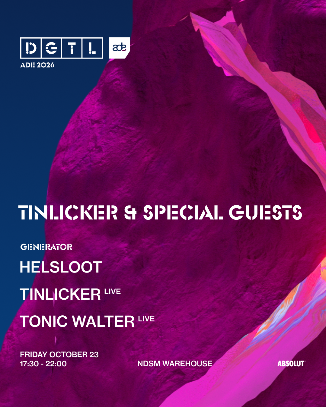 DGTL ADE Tinlicker & Special Guests